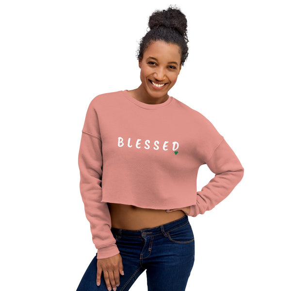 EMPOWER 1 Peter 3:9 Crop Sweatshirt