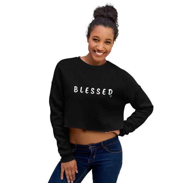 EMPOWER 1 Peter 3:9 Crop Sweatshirt
