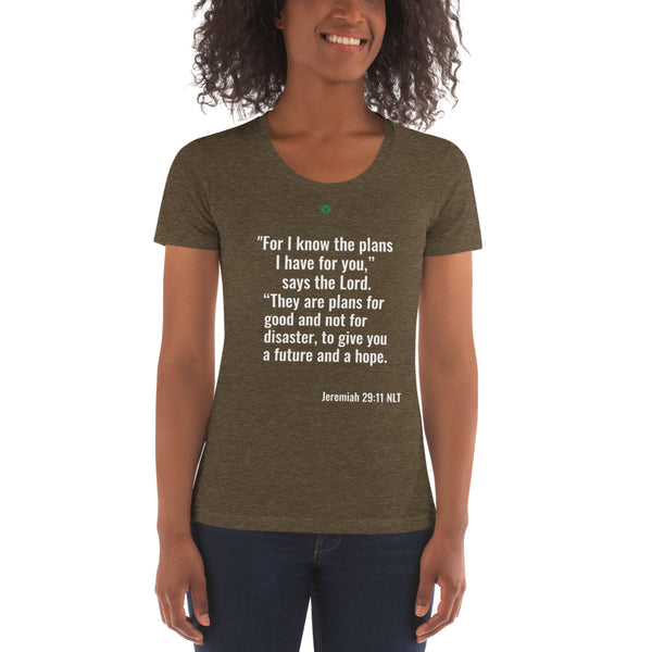 EMPOWER Women's God's Plan Crew Neck T-shirt