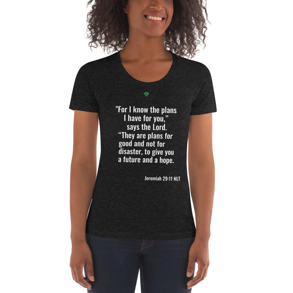 EMPOWER Women's God's Plan Crew Neck T-shirt