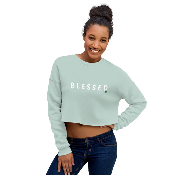 EMPOWER 1 Peter 3:9 Crop Sweatshirt