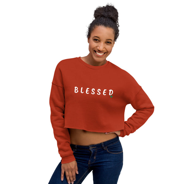 EMPOWER 1 Peter 3:9 Crop Sweatshirt