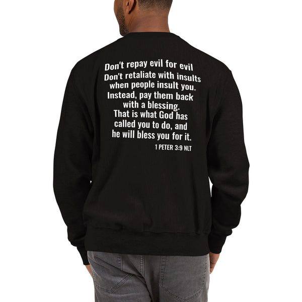 EMPOWER Men's 1 Peter 3:9 Blessed Champion Sweatshirt
