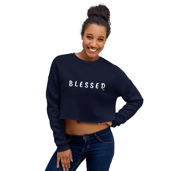 EMPOWER 1 Peter 3:9 Crop Sweatshirt