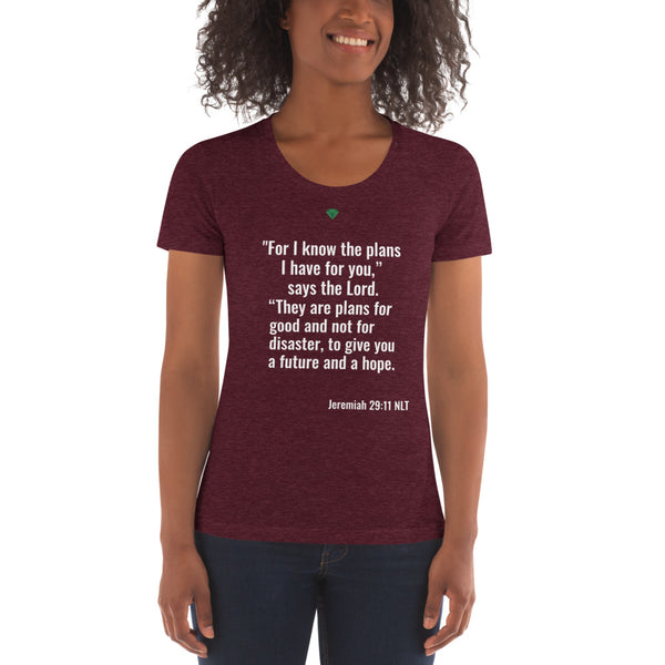 EMPOWER Women's God's Plan Crew Neck T-shirt